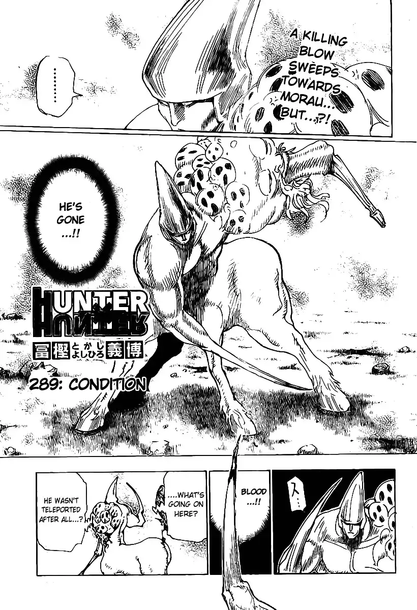 Hunter x Hunter Chapter 289 1